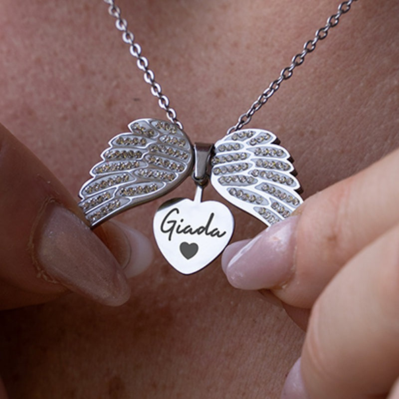 Collier Cœur d'Ange Personalized