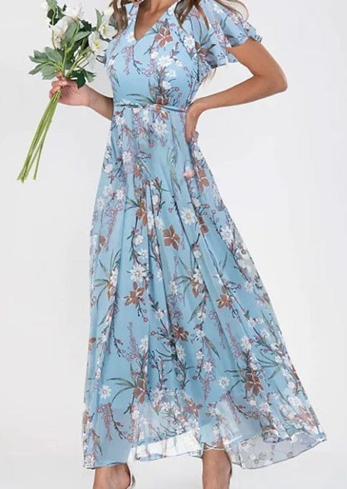 Robe d'Été Colorée en Polyester - Femme - Zarela