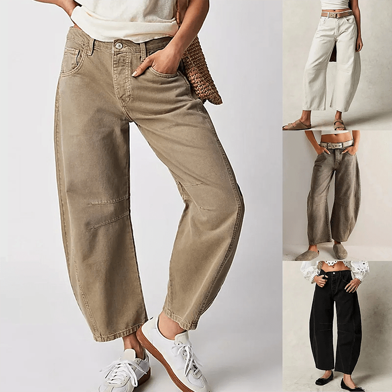 Jean Droit Taille Haute - Damen - Lauryn