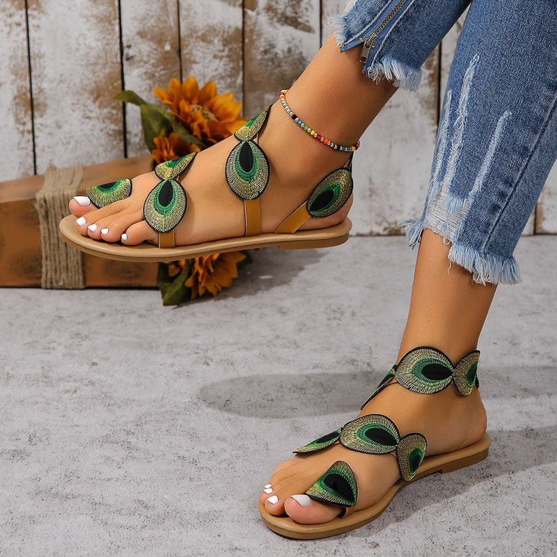 Boho-Strandsandalen - Damen - Pavena