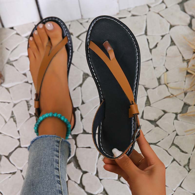 Boho-Strandsandalen - Damen - Solene