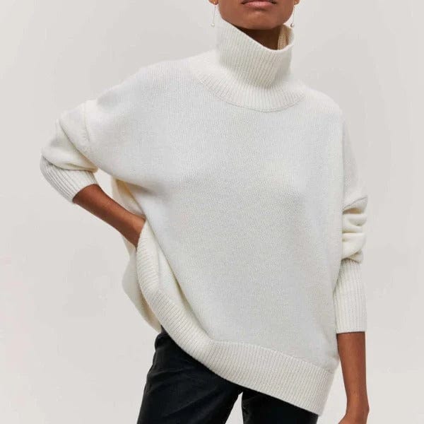 Pull Zippé Côtelé - Femme - Beyra