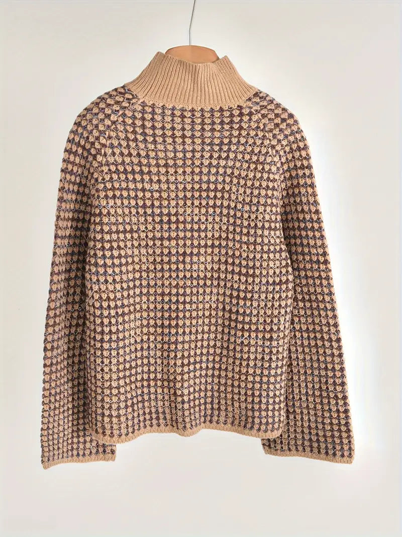 Pull en Maille Chic et Confortable pour l'Hiver – Femme