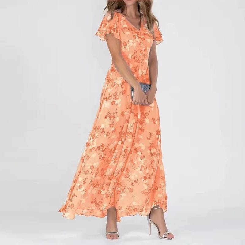 Robe d'Été Colorée en Polyester - Femme - Zarela