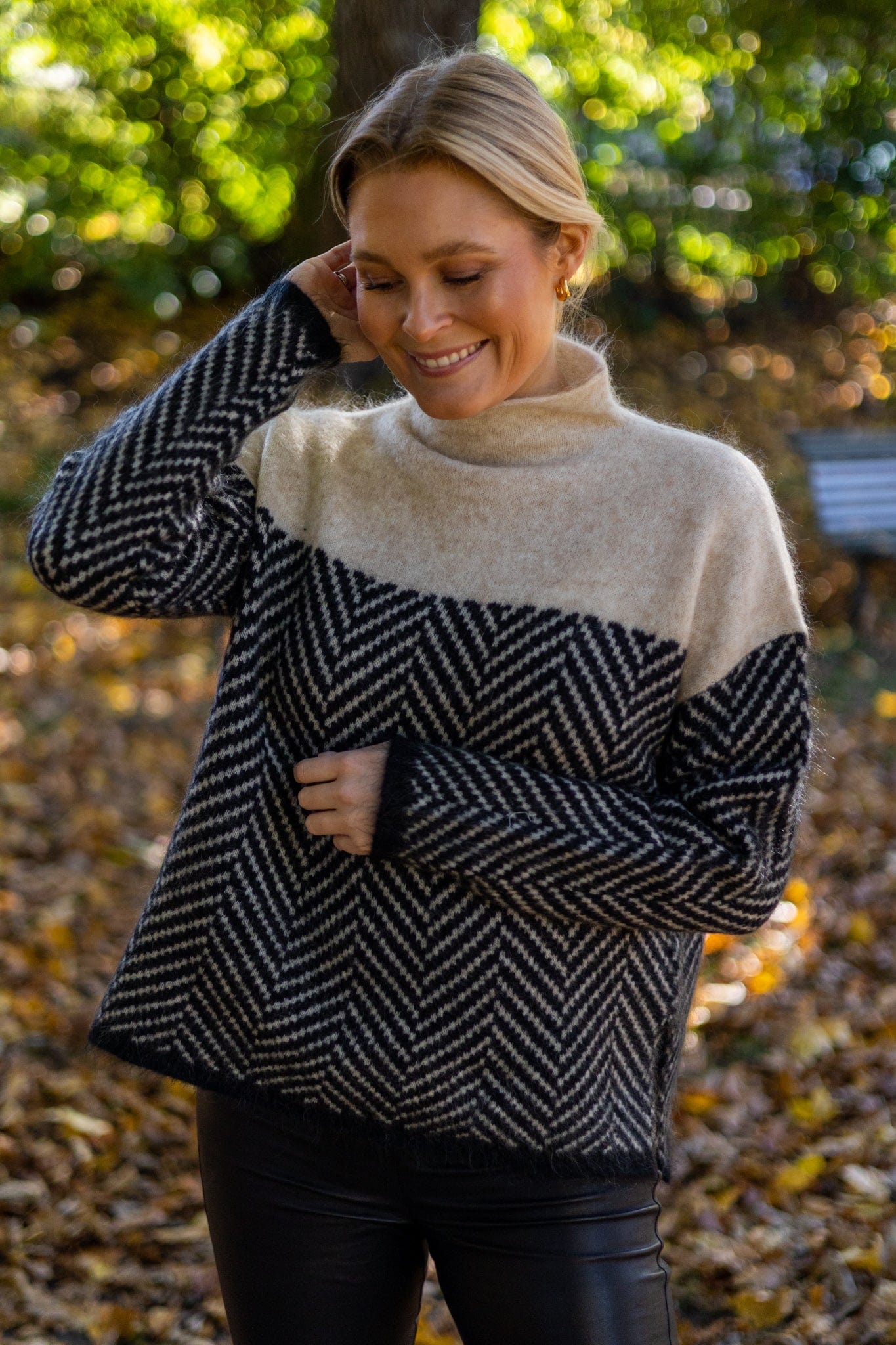 Pull Oversize Col Roulé - Femme - Niraya