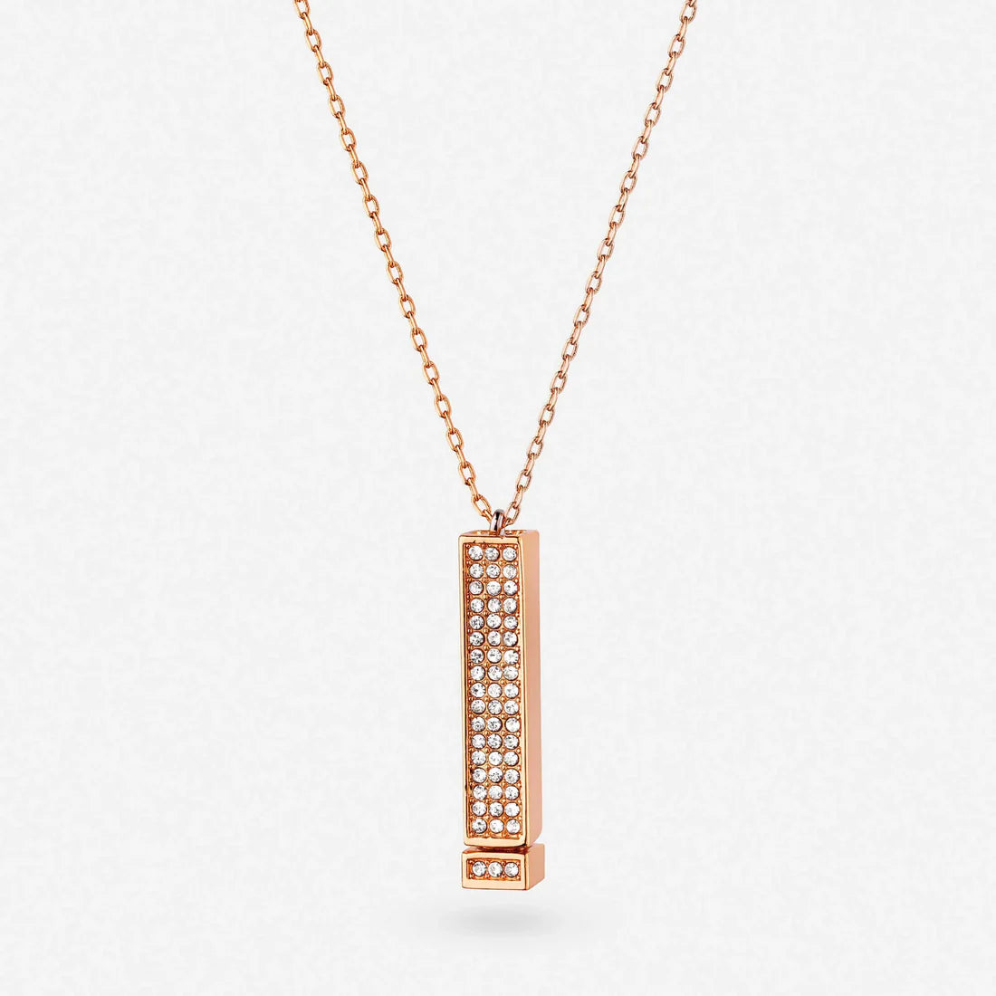 Necklace Acier Inoxydable Femme – Message Lumière d'Amour