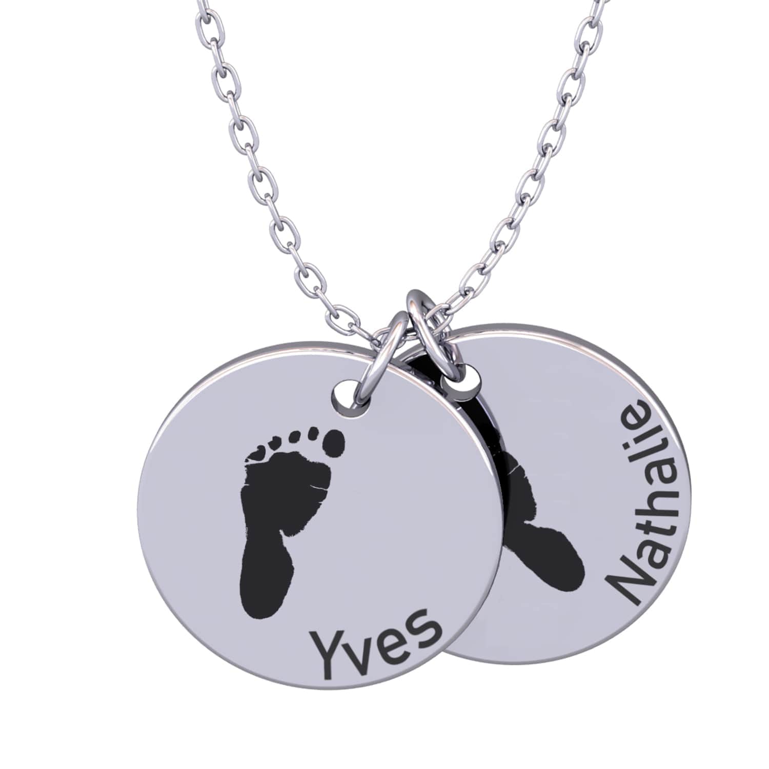 Collier personnalisé avec prénoms d'enfants – PetitPas®