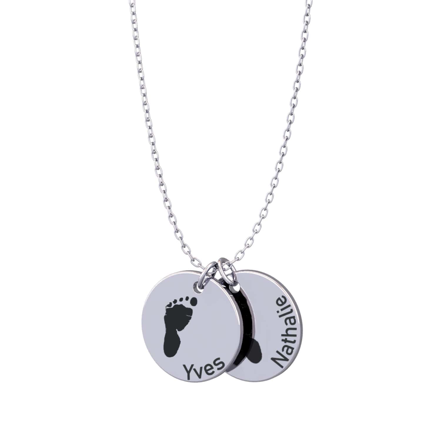 Collier personnalisé avec prénoms d'enfants – PetitPas®
