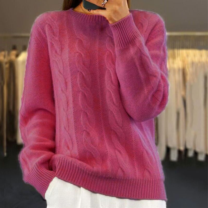 Pull Zippé Côtelé - Femme - Tivanya