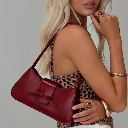 Sac en Simili Cuir à Bandoulière - Femme - Annelia