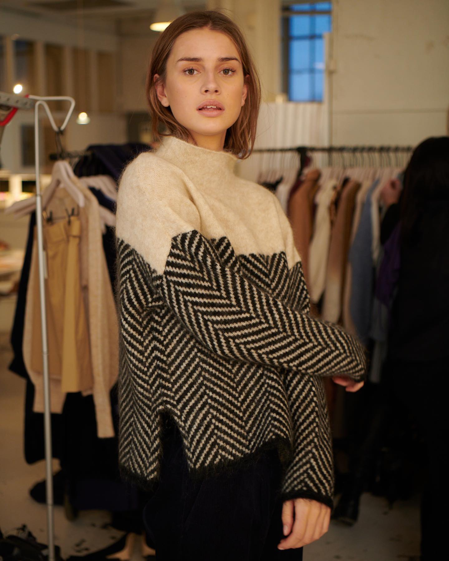 Pull Oversize Col Roulé - Femme - Niraya