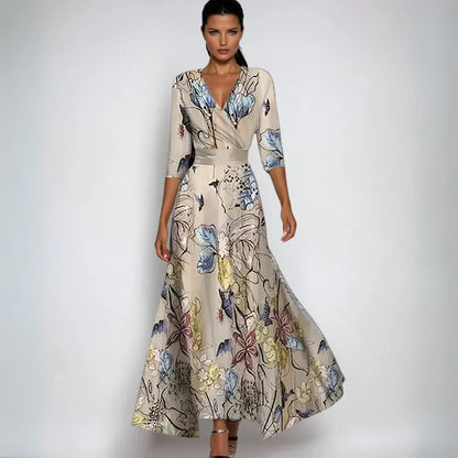 Robe Élise – Femme – Élégance Florale