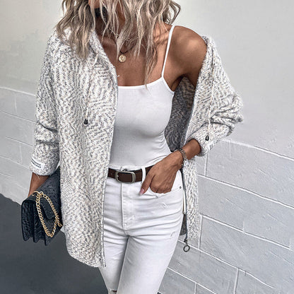Cardigan à Capuche - Femme - Elmira