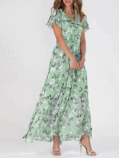 Robe d'Été Colorée en Polyester - Femme - Zarela