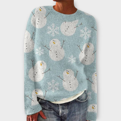 Pull Côtelé Col Roulé - Femme - Syveline