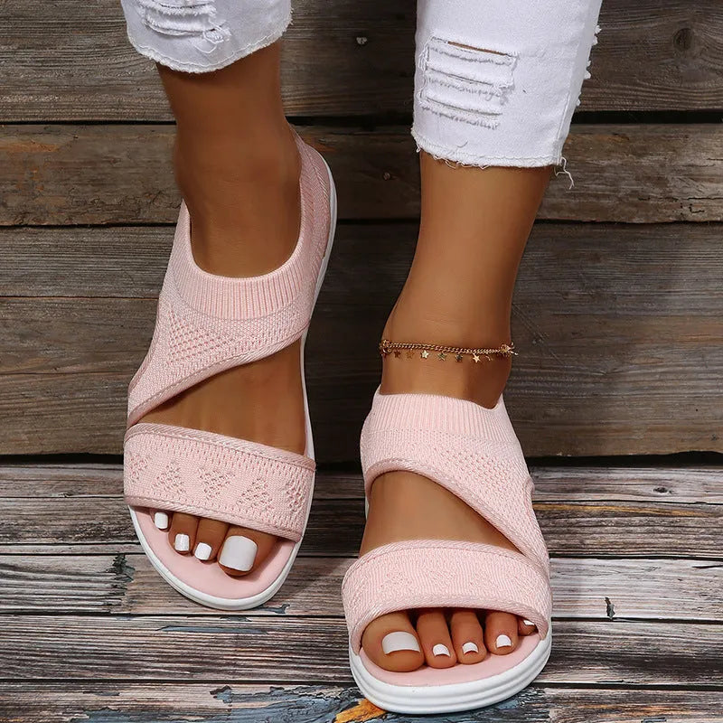 Sandals Respirantes Unies - Femme - Solena
