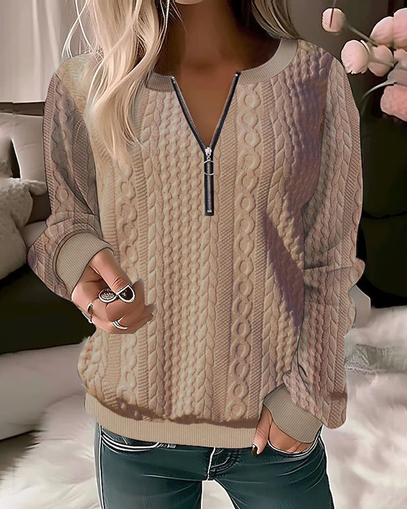 Pull Côtelé Col Roulé - Femme - Aurélya