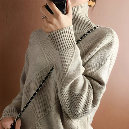 Pull Zippé Col Montant - Femme - Myrelle