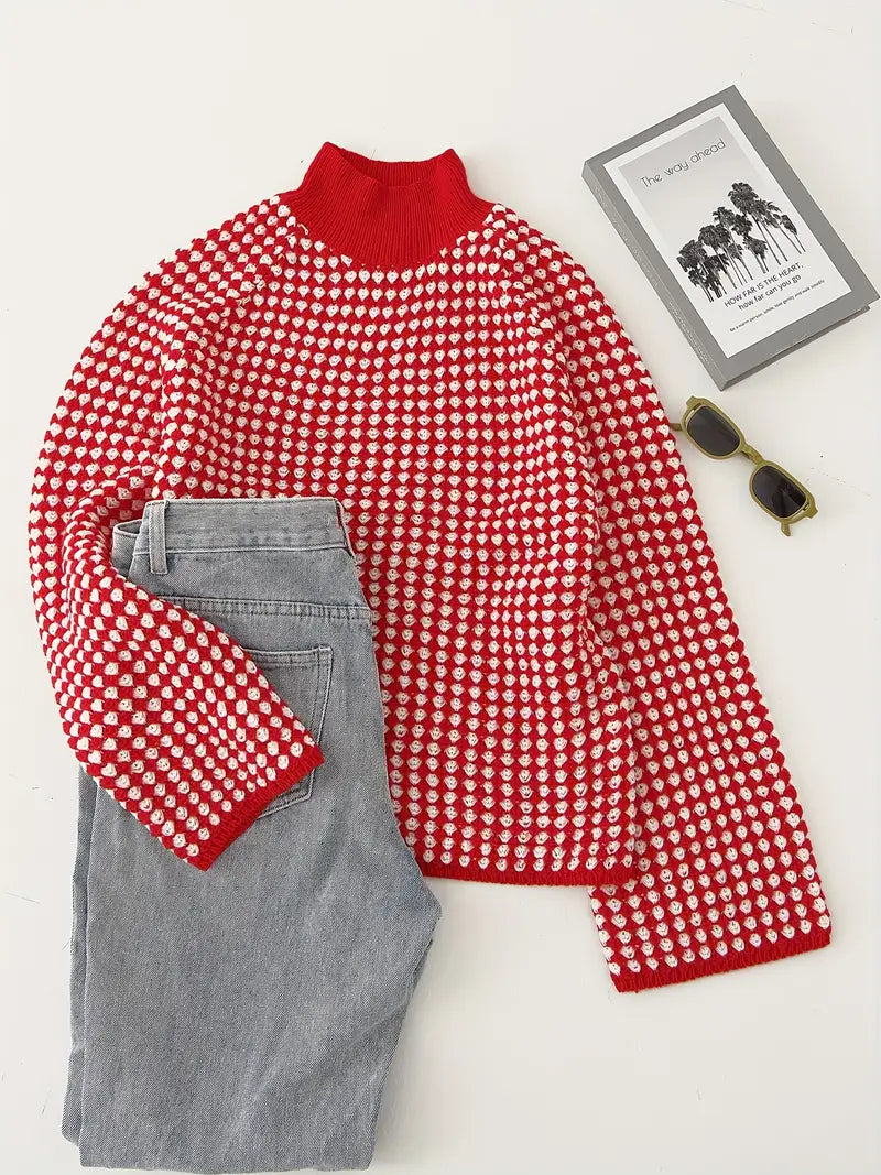 Pull en Maille Chic et Confortable pour l'Hiver – Femme