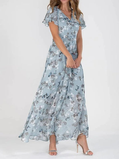 Robe d'Été Colorée en Polyester - Femme - Zarela