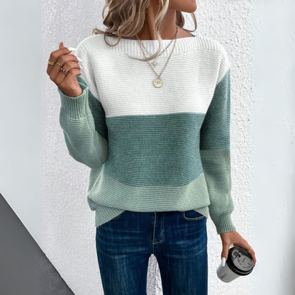 Pull Oversize Col Roulé - Femme - Saralya