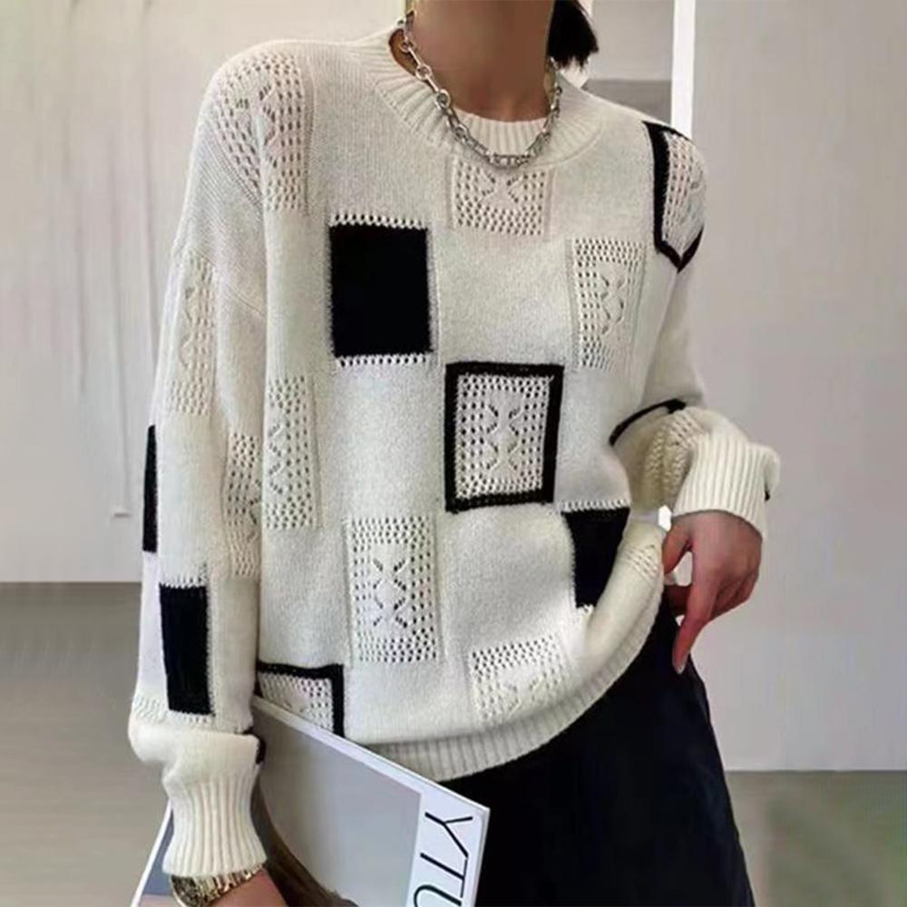 Pull Col Rond Basic - Femme - Alvéria