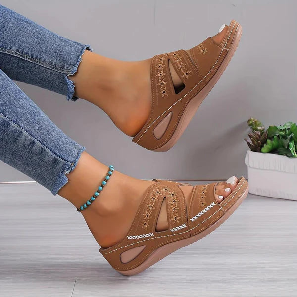Sandals Élégantes Confortables - Femme - Belara