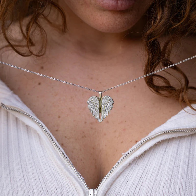 Collier Ailes d'Amour Personalized - My Angel