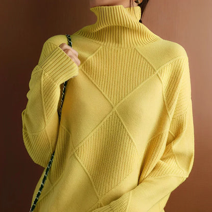 Pull Zippé Col Montant - Femme - Myrelle