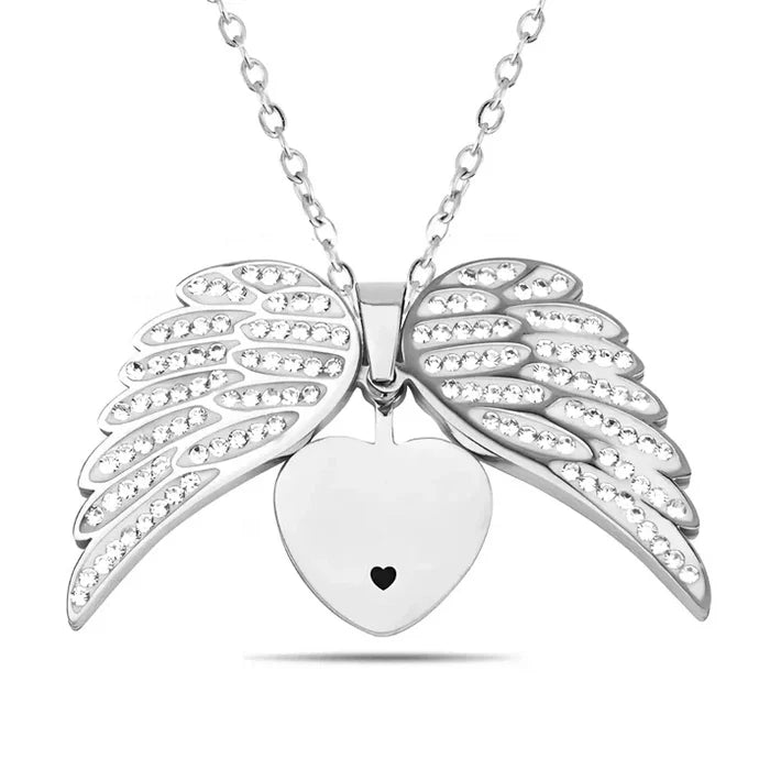 Collier Ailes d'Amour Personalized - My Angel