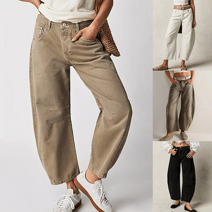 Jean Droit Taille Haute - Femme - Lauryn