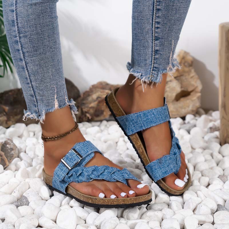 Sandals Plates Décontractées - Femme - Solana