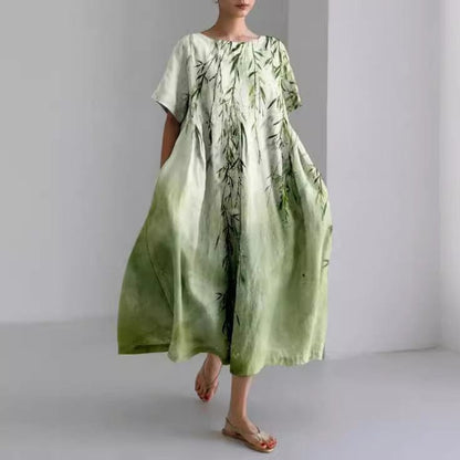 Elegantes Kleid mit Blumenmuster – Damen – Madeleine