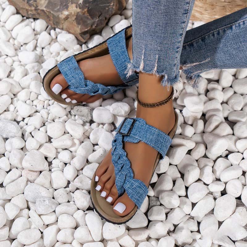 Sandals Plates Décontractées - Femme - Solana
