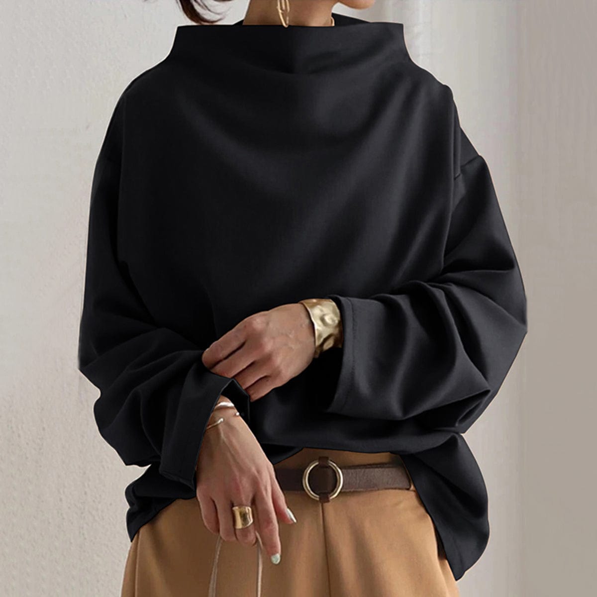 Pull Zippé Côtelé - Femme - Elirya