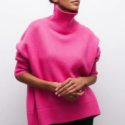 Pull Zippé Côtelé - Femme - Beyra