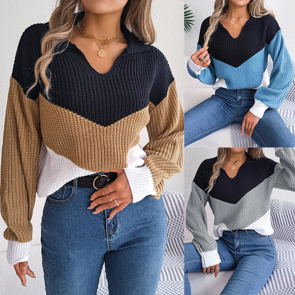 Pull Oversize mit Rollkragen - Damen - Phaelya