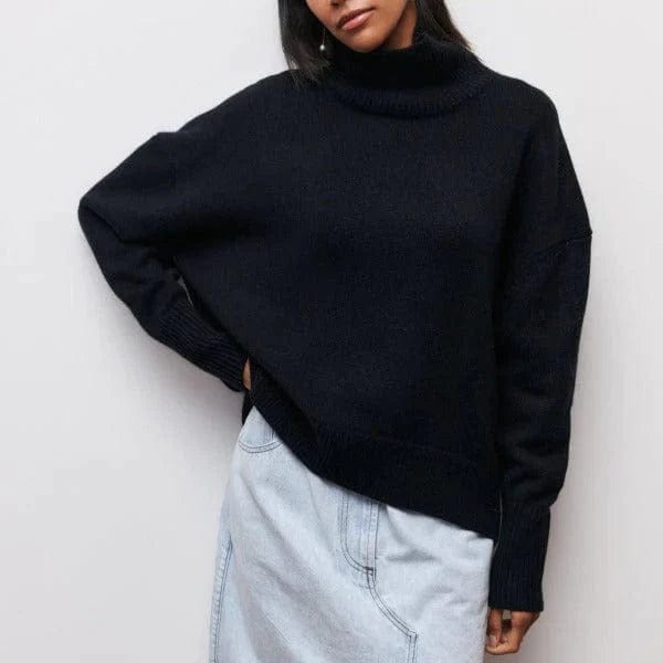 Pull Zippé Côtelé - Femme - Beyra