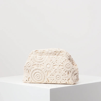 Geflochtene Boho-Tasche Handgefertigt - Stroh - Damen - Bohemia