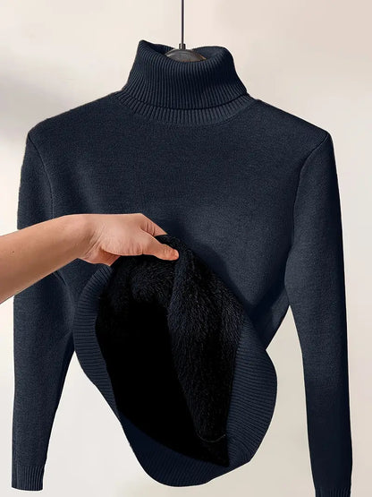 Pull Doublé en Velours - Femme - Velarya