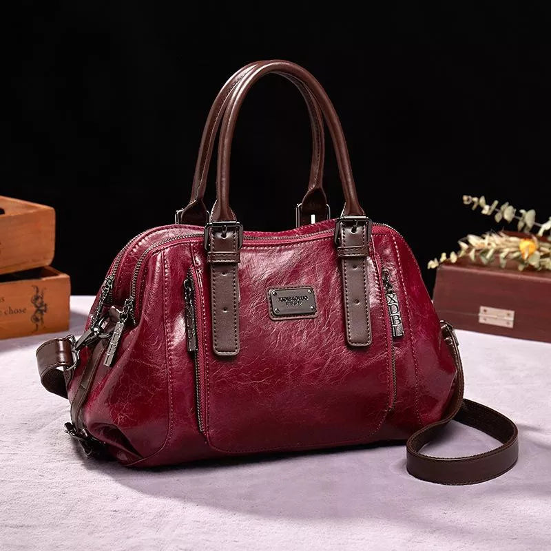 Elegante Ledertasche - Damen - Valenya