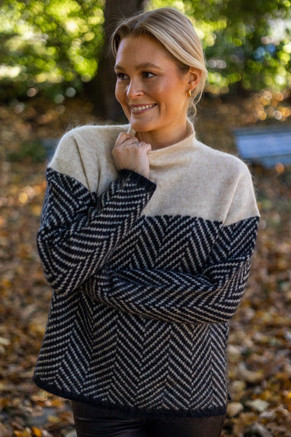 Pull Oversize Col Roulé - Femme - Niraya